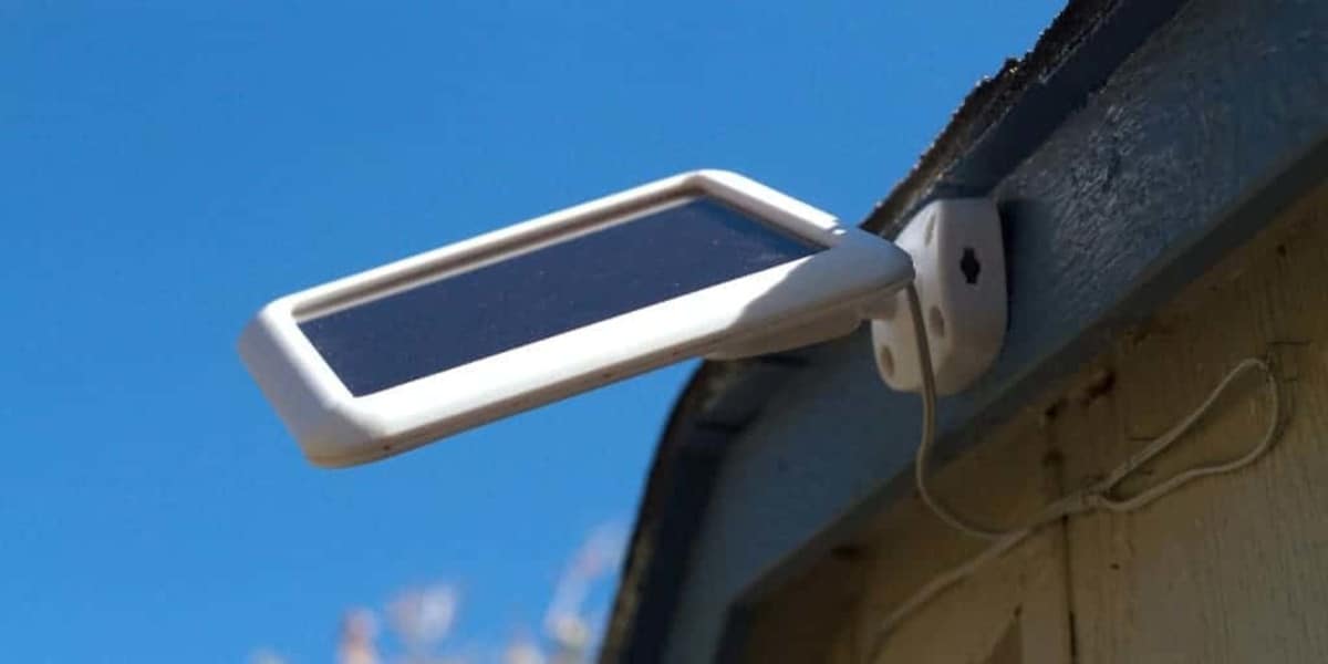 Solar Powered Motion Security Light
